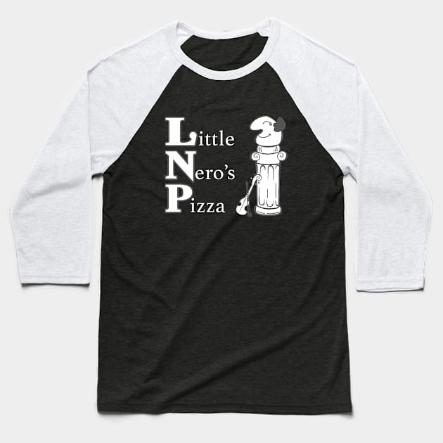 Little Nero's Pizza Baseball T-Shirt by Vandalay Industries